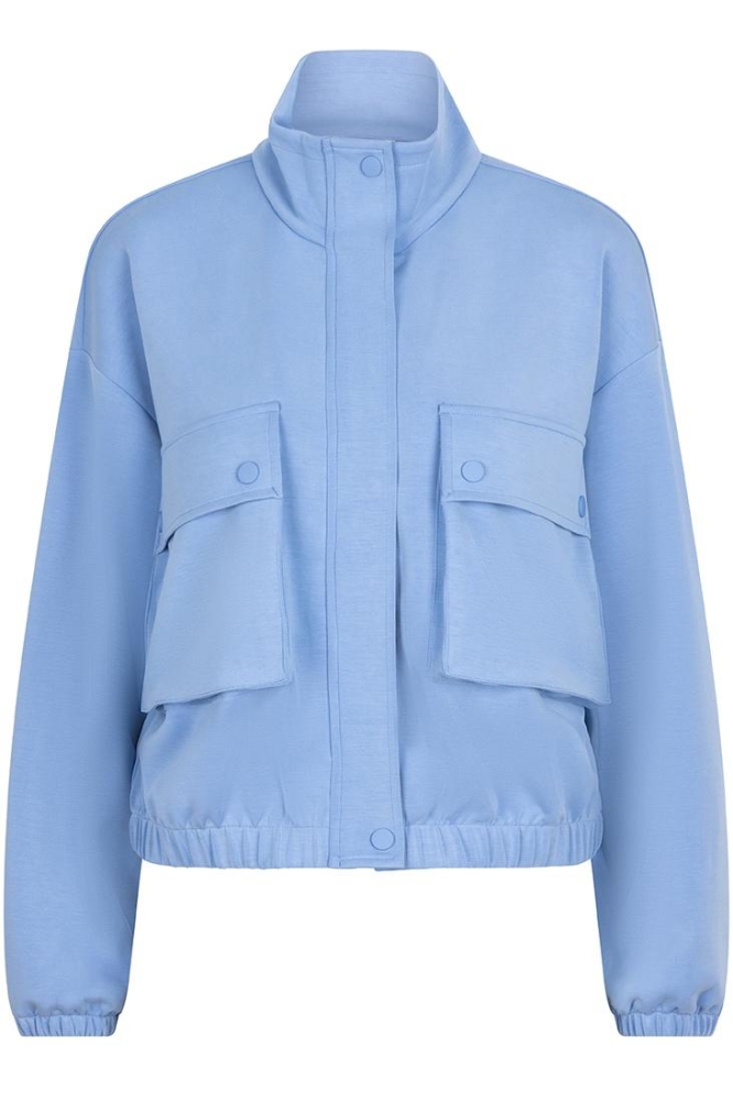 CARDIGAN BOMBER SP25 05001 600 BLUE